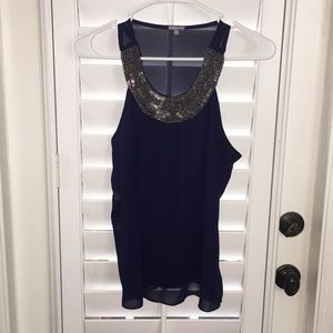 Beaded Neck Tanktop